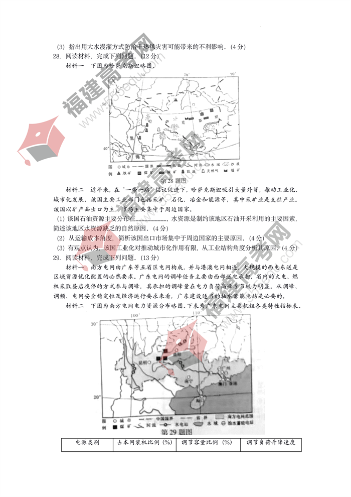 2022年浙江高考地理真题 2022年浙江高考地理真题