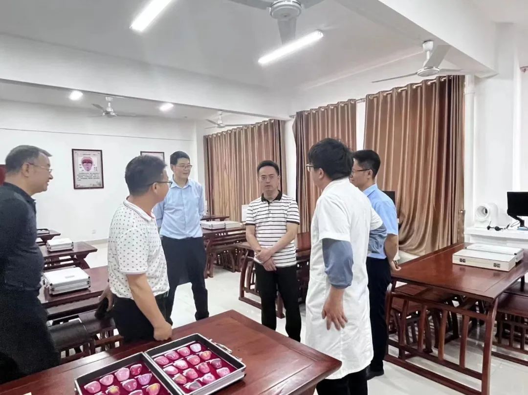 江西中医药大学继续教育学院院长兼培训学院院长刘海一行到赣南卫生健康职业学院调研