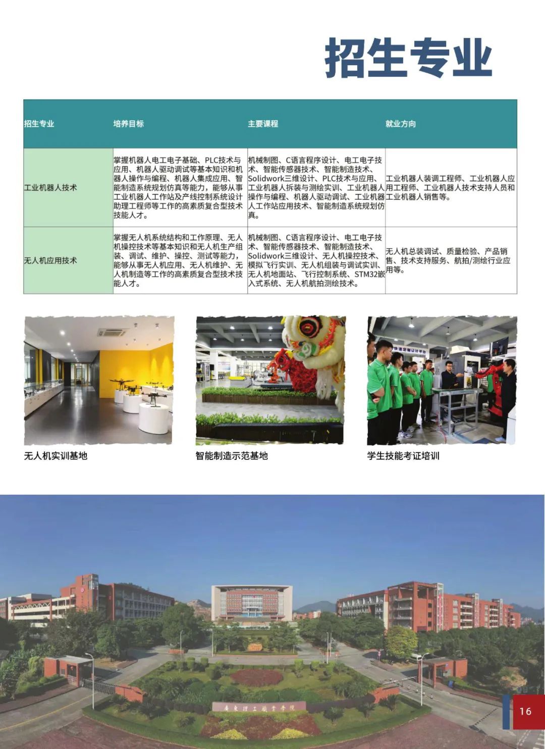 广东理工职业学院2023年春季高考招生简章