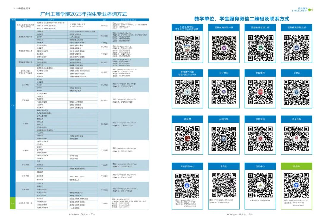 广州工商学院2023年夏季高考招生简章