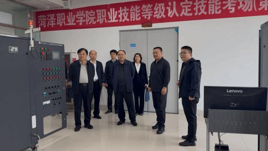 市总工会到菏泽职业学院考察调研菏泽智能制造工匠学院建设情况 考察调研菏泽智能制造工匠学院建设情况