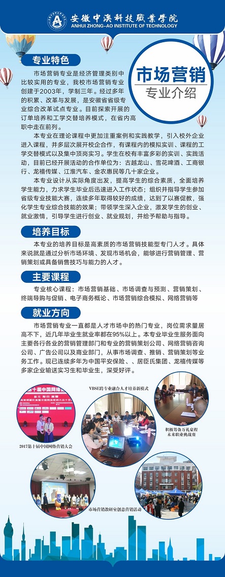 аĿƼְҵѧԺгӪרҵ