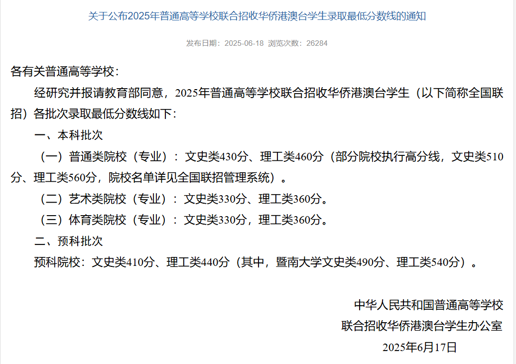 2026港澳台侨联考什么时候出分?全年重要时间线梳理→ 2026港澳台侨联考什么时候出分?全年重要时间线梳理→